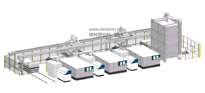 FMS6020激光柔性生产线