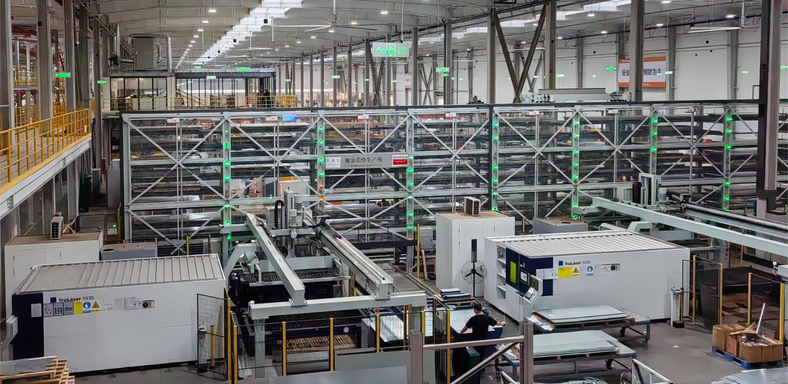 马斯德克门业-FMS钣金柔性生产线投产运行二周年